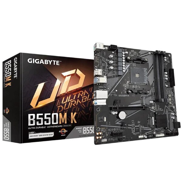 Gigabyte B550M K mATX AM4 Motherboard (GA-B550M-K)
