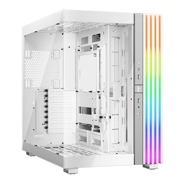 be quiet! Light Base 900 DX ATX Case White - No PC Fans (BGW70)