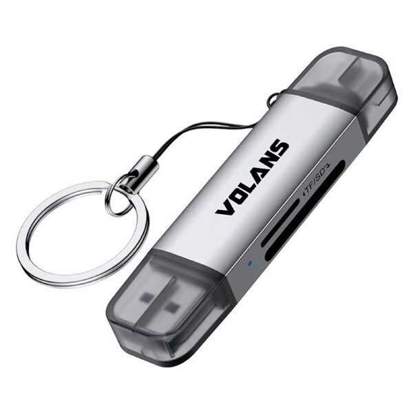 Volans USB 3.1 A/C SD and Micro SD Card Reader (VL-CR06)