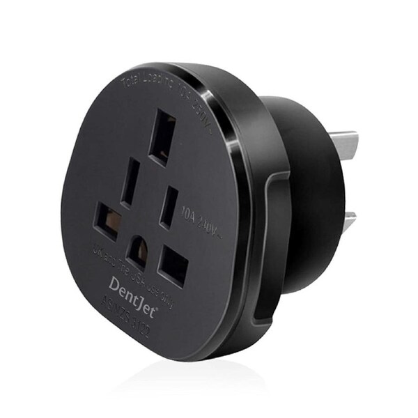 Universal Travel Adaptor to Australia 3Pin Black with Insolation (ADC-AUTravel-B)