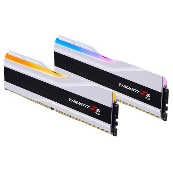 G.Skill 64GB (2x32GB) F5-6000J3636F32GX2-TZ5RW Trident Z5 RGB 6000MHz CL36 DDR5 RAM - White