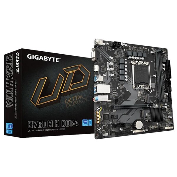 Gigabyte B760M H DDR4 LGA 1700 mATX Motherboard (B760M H DDR4)