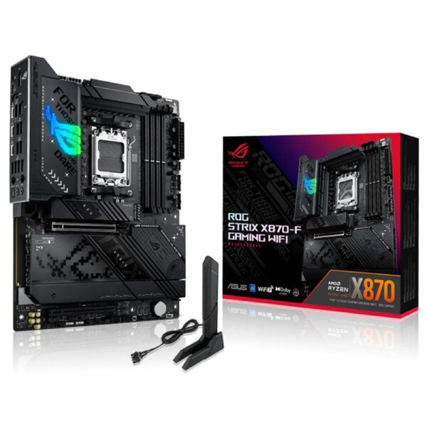 Asus ROG Strix X870-F Gaming WiFi AM5 ATX Motherboard (ROG STRIX X870-F GAMING WIFI)