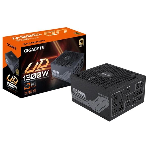 Gigabyte 1300W 80+ Gold Fully Modular PCIe 5.0 ATX Power Supply (GP-UD1300GM PG5)
