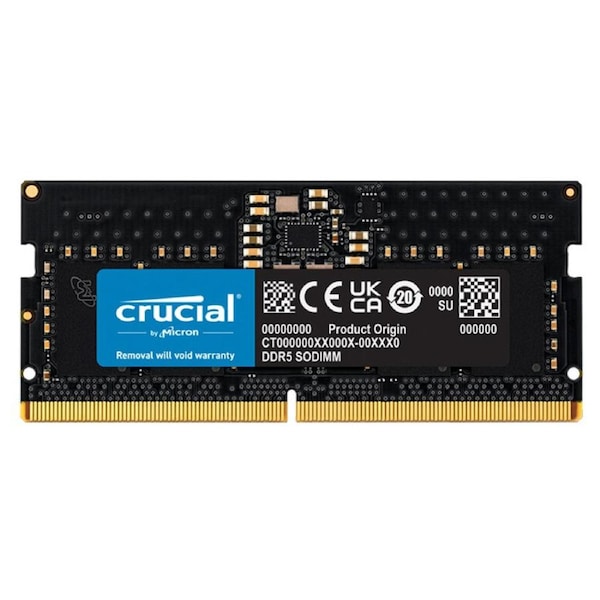 Crucial 8GB (1x8GB) CT8G48C40S5 4800MHz SODIMM DDR5 RAM