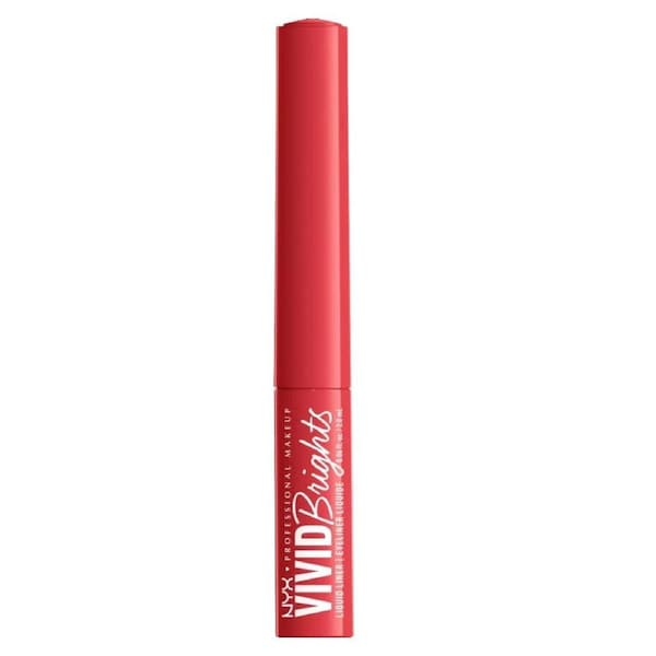 NYX Professional Makeup Vivid Bright Liquid Eye Liner 04 On Red 2mL