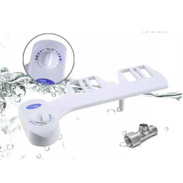 Hygiene Water Wash Clean Unisex Easy Toilet Bidet / Seat Attachment Upgrade