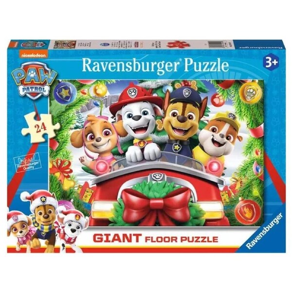 Ravensburger Paw Patrol Christmas 24 Piece Giant Jigsaw Puzzle