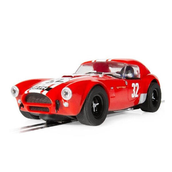 Scalextric 1:32 Scale Shelby Cobra 289 No.32 Red 39PH Slot Car Model