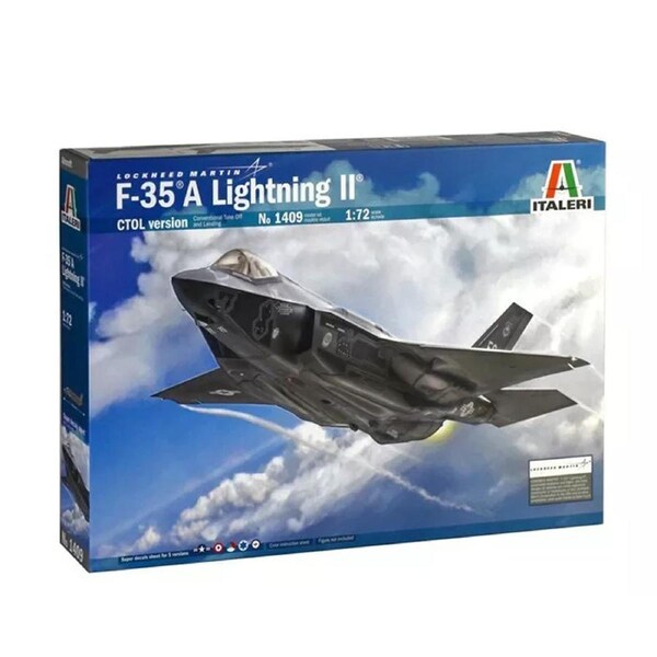 Italeri 1:72 Scale F-35A Lightning II Plastic Model Kit With Australian Decals