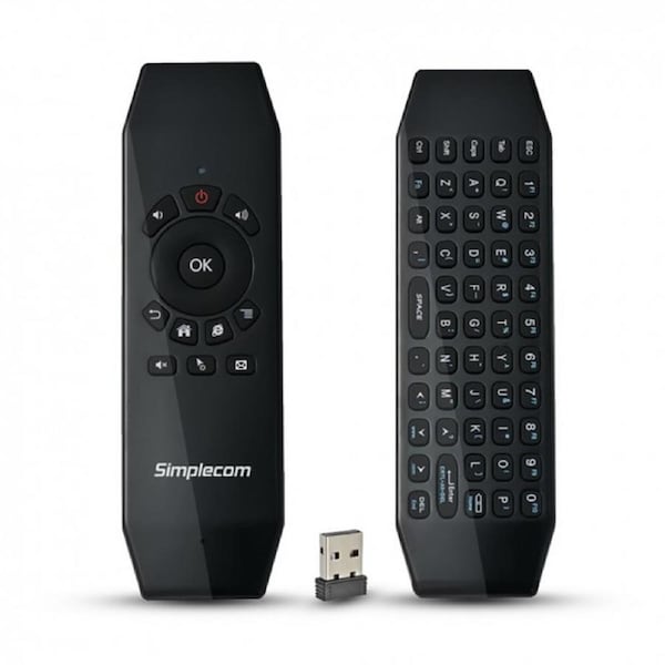 Simplecom 2.4GHz Wireless Remote Air Mouse Keyboard (RT150)