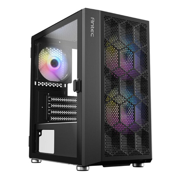 Antec NX200M RGB TG mATX Case - Black (NX200M RGB)