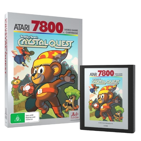 Atari Bentley Bears Crystal Quest 7800
