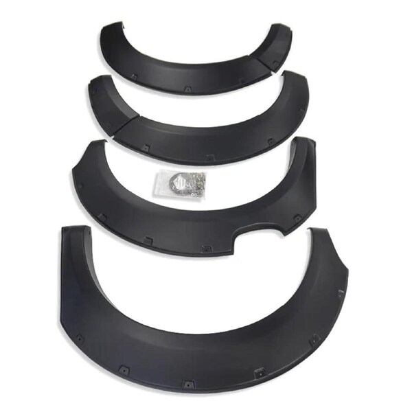 Pocket Fender Flares Matte Black Guard Trim Fits To Ford Ranger The Next Gen Wildtrak 2022 Onward