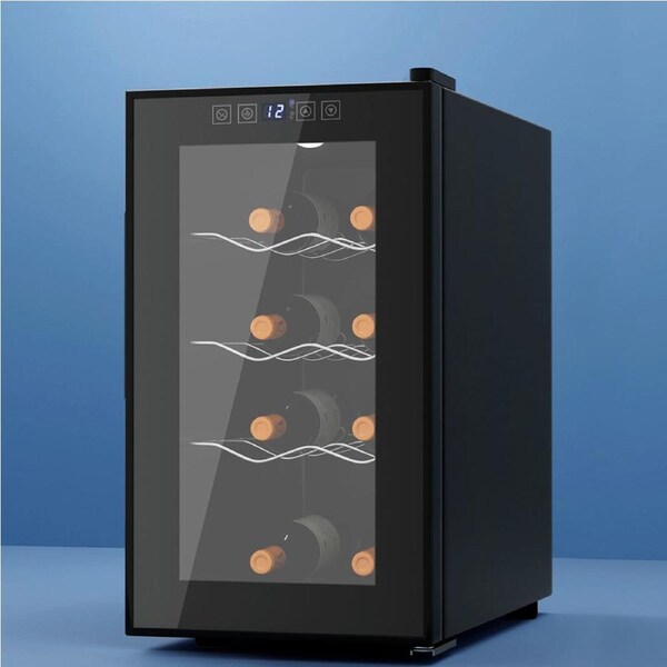Devanti Wine Fridge Cooler 8 Bottles