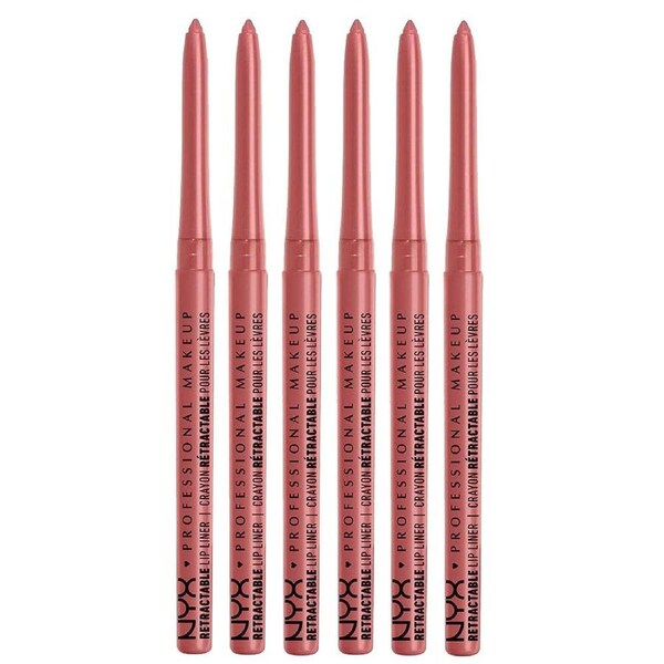 6x NYX Professional Makeup Retractable Lip Liner 0.28g 02 Nectar