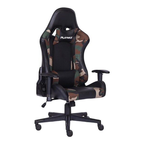 Playmax Elite Fabric Gaming Chair (Jungle Camo)