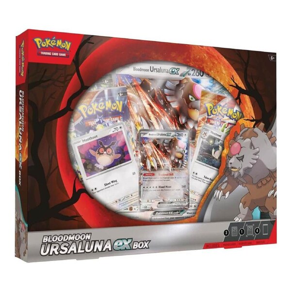 POKEMON TCG Bloodmoon Ursaluna ex Box