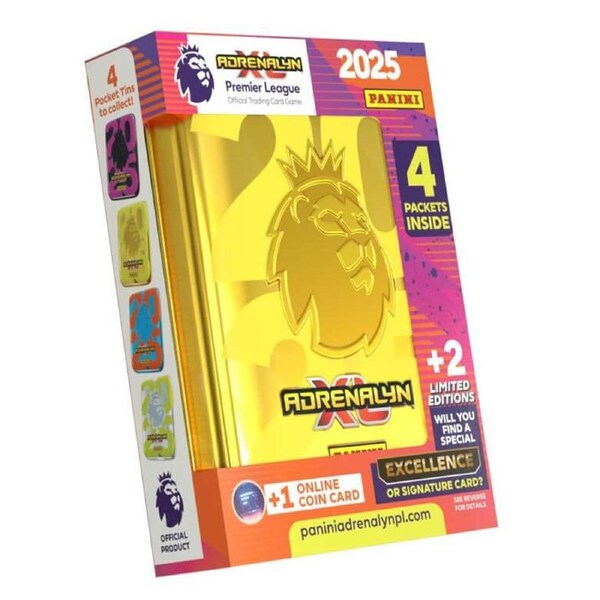 PANINI Adrenalyn 2024/2025 EPL Pocket Tin (Random Select)