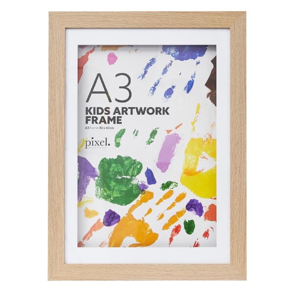 Cooper & Co. A3 DIY Kids Art Frame Natural