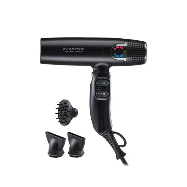 Pro One Evonic Hairdryer Black