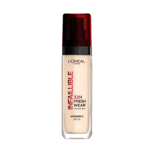 L'Oreal Paris Infallible 32H Fresh Wear Foundation SPF 25 30ml 130 Cool Rose