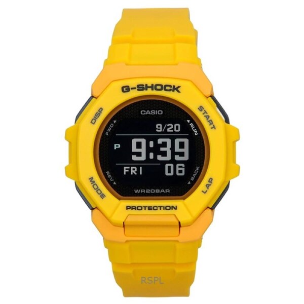 Casio G-SHOCK G-SQUAD Digital Bluetooth Mobile Link GBD-300-9 200M Mens Watch