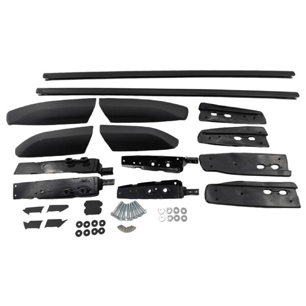 2 x Black Roof Rail Racks Set Left + Right Hand Side Fit For&nbsp;Toyota Kluger 2008-2013