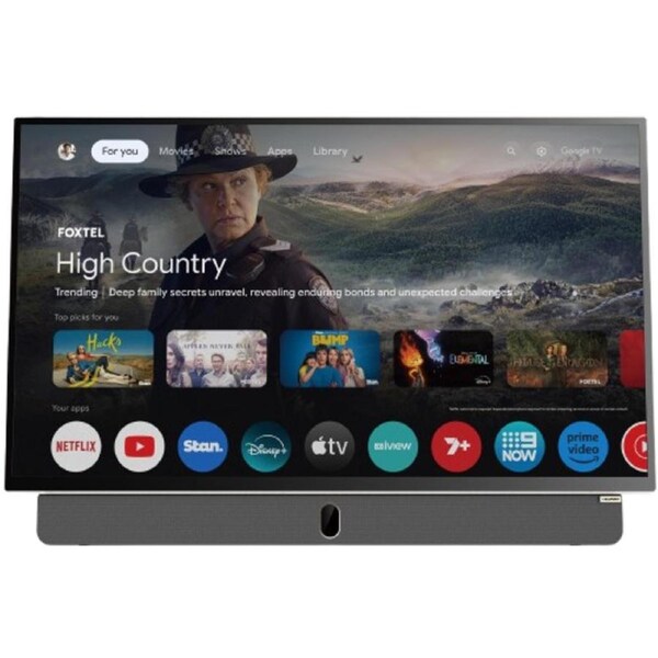 Blaupunkt 24" Portable Rechargeable TV (White)