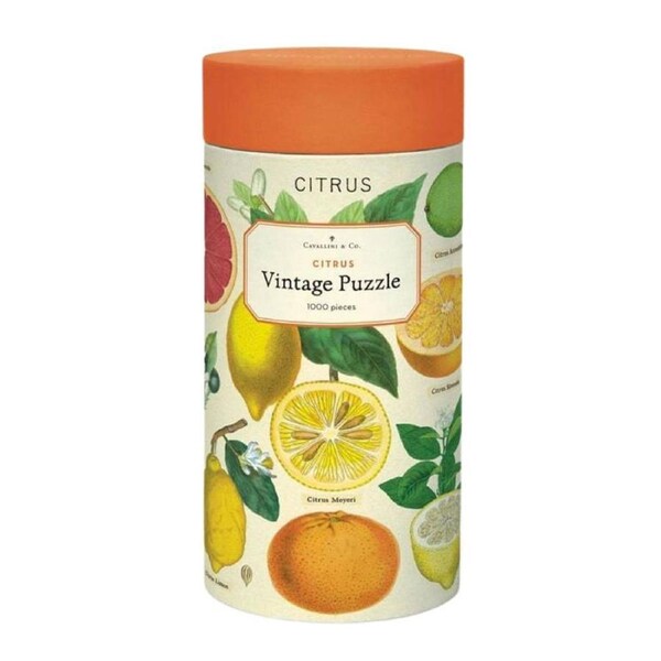 Cavallini Vintage Puzzle Citrus 1000 Piece