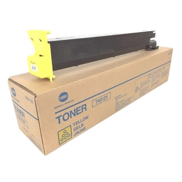 Genuine Konica Minolta TN312Y Yellow Toner Cartridge 8938-706 Bizhub C300/C352