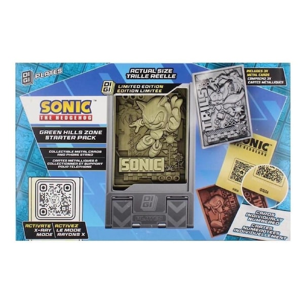 Sonic the Hedgehog Modern Sonic Digiplate Starter Pack