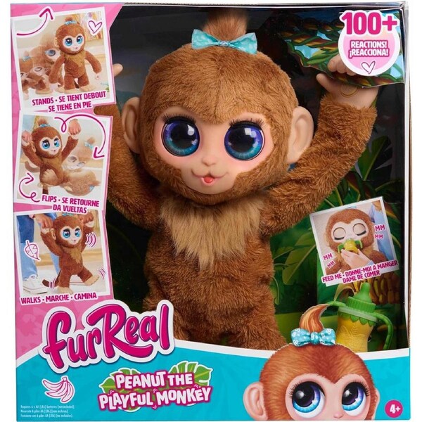 FurReal Peanut the Playful Monkey