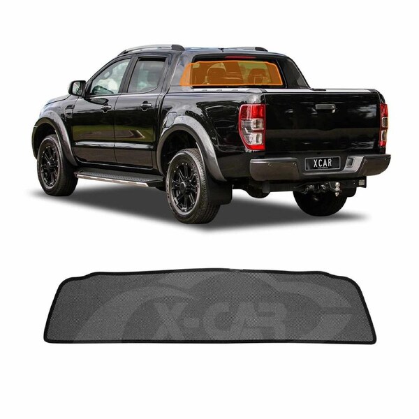 Rear Windscreen Sun Shade for Ford Ranger 2011-2022 Car Custom Wind Screen Sun Blind Mesh