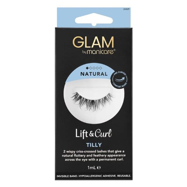 Manicare Glam Lift & Curl Tilly - Natural Lashes