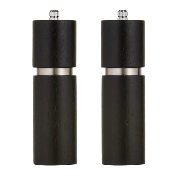 Ladelle Gather Black Salt & Pepper Grinders