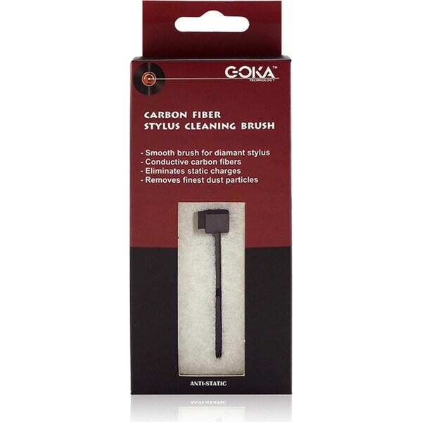 Silcron Conductive Carbon Fiber Anti-Static Vinyl Stylus Smooth Cleaner Brush