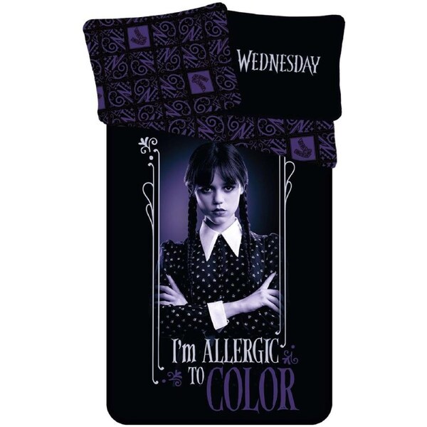 Wednesday Color Cotton Quilt Cover Set - Single Bed Size
