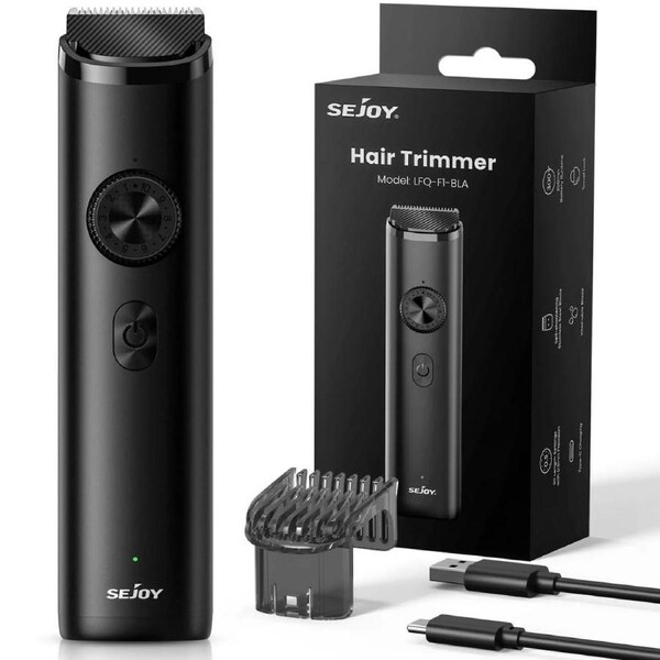 Electric Men's Portable Hair Clippers Cordless Beard Trimmer Shaver Cutting, Professional Trimmer