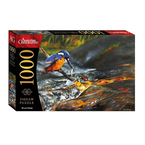Australian Geographic Rivers Palette Jigsaw Puzzle 1000 Pieces (BMS012230)