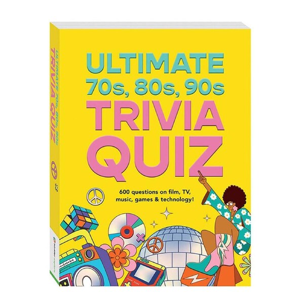 Hinkler Ultimate 70s 80s 90s Trivia Quiz Childrens Book (ABW955884)