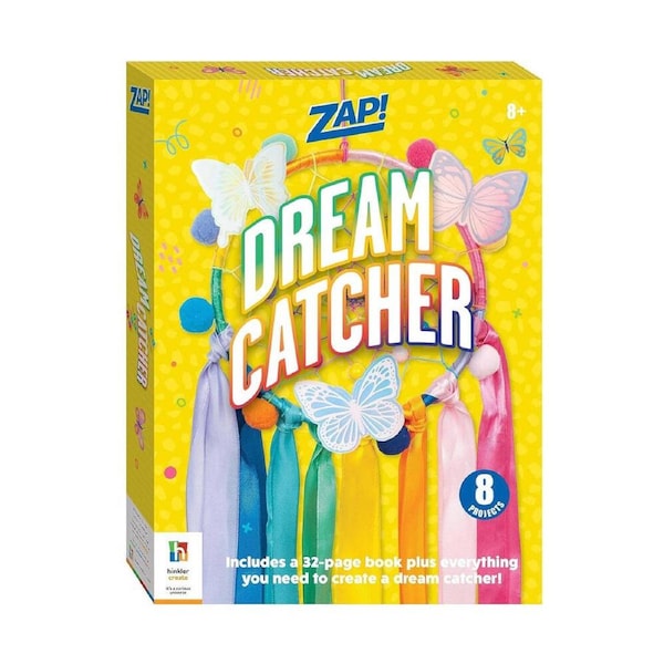 Hinkler Zap DIY Dream Catcher Craft Kits for Ages 8+ (ABW949234)