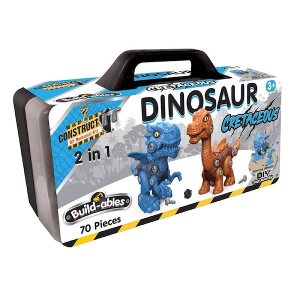 Construct It Build-ables 2-in-1 Dinosaur Cretaceous 70 Pieces (BMS016610)