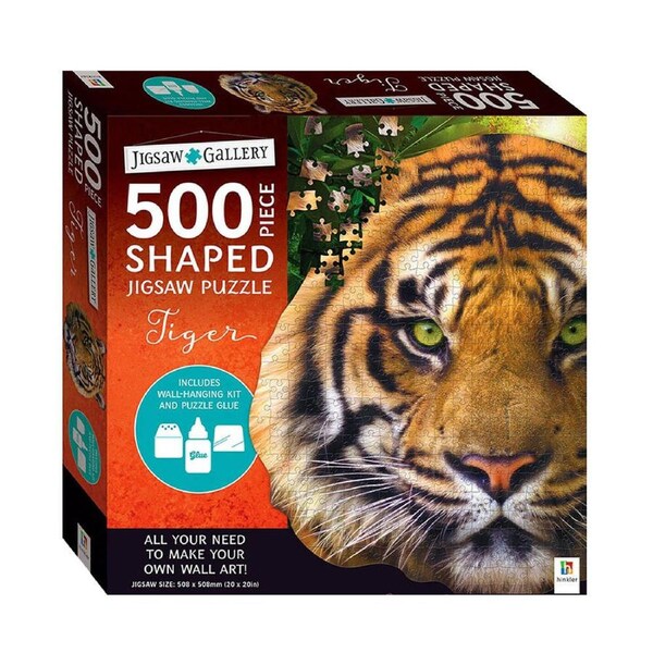 Hinkler Jigsaw Gallery Tiger Jigsaw Puzzle 500 Pieces (ABW901089)