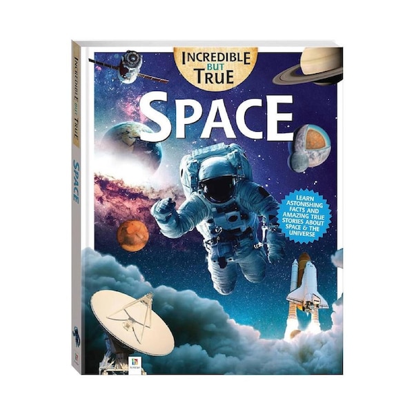 Hinkler Incredible But True Space Educational Childrens Book (ABW913679)