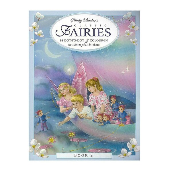 Classic Fairies Colour-in & Stickers 4 Activity Book (BRO306838)