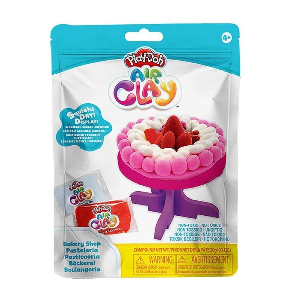 Play-Doh Air Clay Bakery Shop Non-Toxic for Ages 4+ (BMS092245)