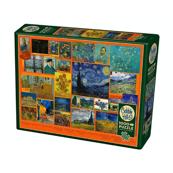 Cobble Hill Van Gogh Jigsaw Puzzle incl Poster 1000 Pieces (COB40101)