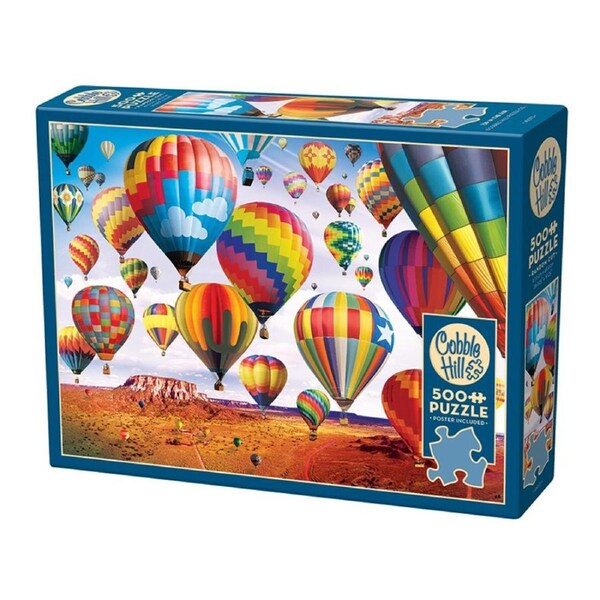 Cobble Hill Up in the Air Jigsaw Puzzle incl Poster 500 Pieces (COB45073)