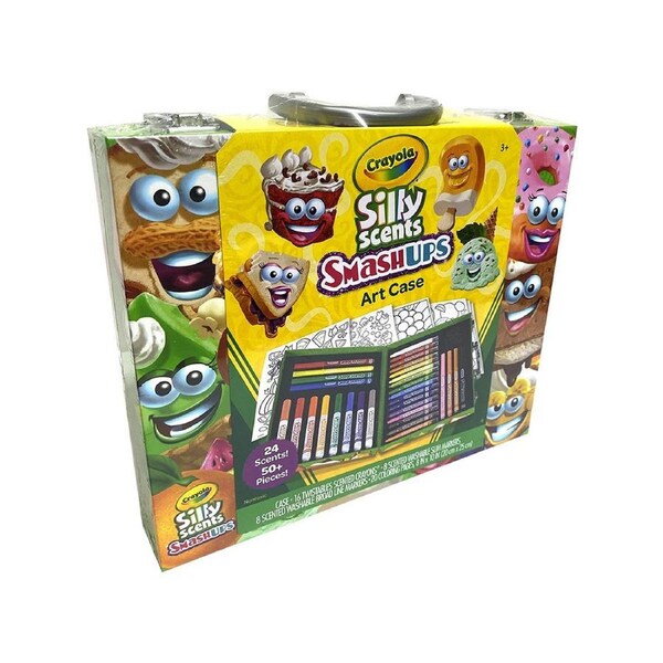 Crayola Silly Scents Smash Ups Art Case for Ages 3+ (CRA04-2935)